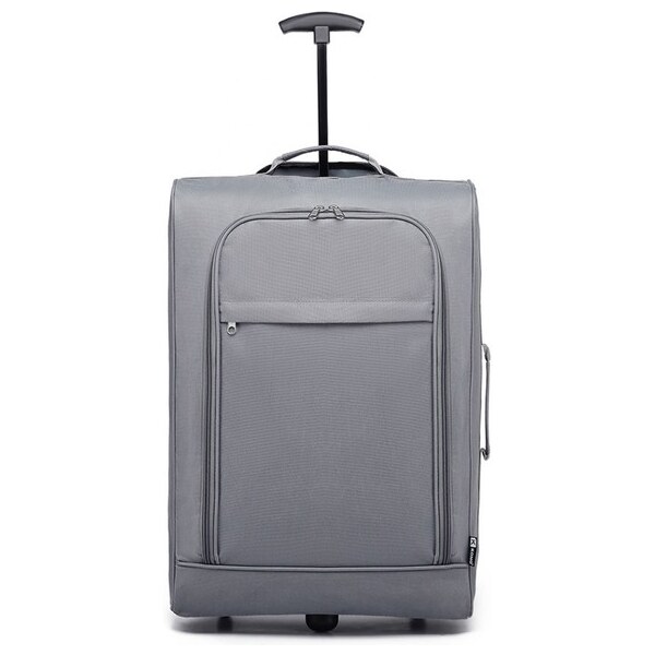 KONO Kufor - polyesterový na cestovanie, sivý 46225166