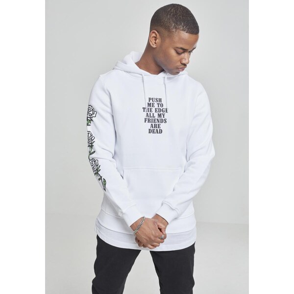 Mister Tee Push Me Hoody white 64928459
