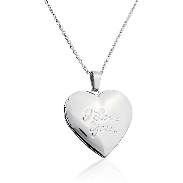 BM Jewellery Dámsky náhrdelník srdce Valentín z chirurgickej ocele 10400220