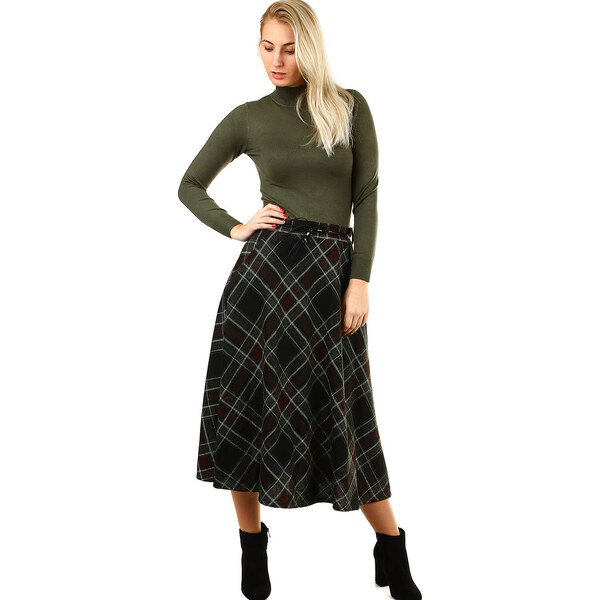 Glara Dlhá úpletová sukňa 9116720