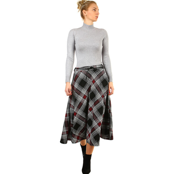 Glara Dlhá úpletová sukňa 47459728