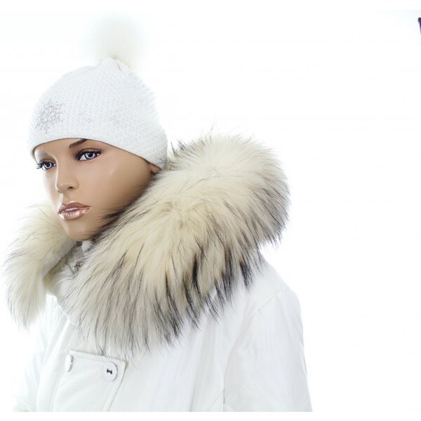 Sikora Kožušinový lem na kapucňu - golier medvedíkovec M 155/32 (65 cm 61688761