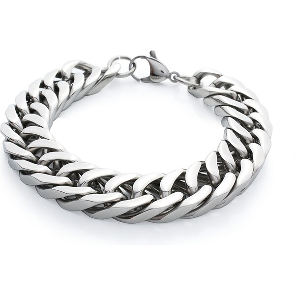 BM Jewellery Masívny pánsky oceľový náramok 1,4 cm S615090 37740238