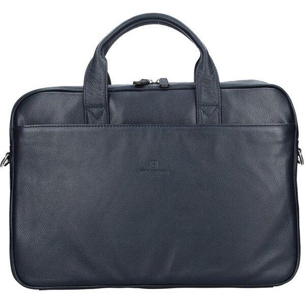 Pánska kožená taška cez rameno Hexagona Tango - modrá 11534127