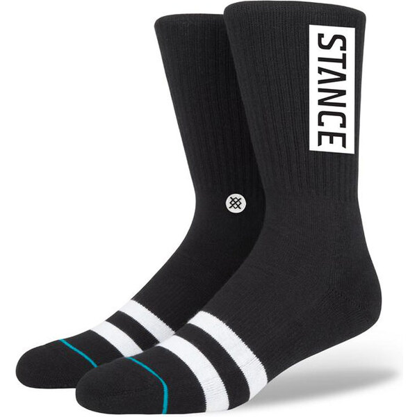 Stance Og Black - Pánske - Ponožky Stance - Viacfarebné - M556D17OGG 66355917