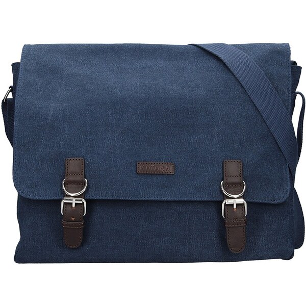 Pánska taška Katana Toile - modrá 11534553