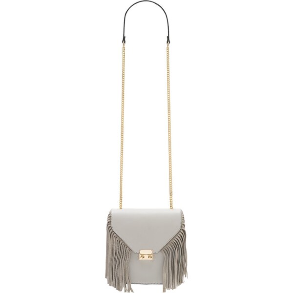 Glamorous by GLAM Dámska luxusná kožená kabelka cez rameno - šedá 5069587