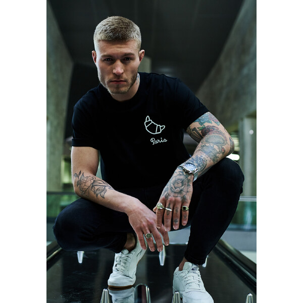 Mister Tee Paris T-shirt black 50686486