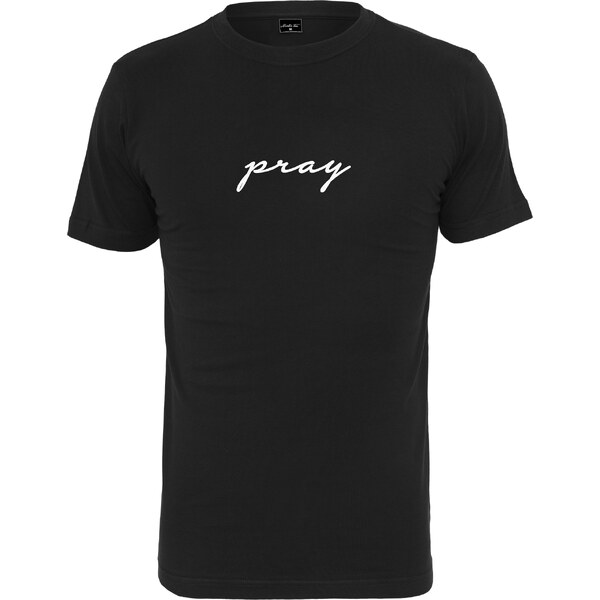 Mister Tee Pray EMB Tee Black 50688662