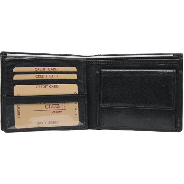 Lagen Pánska kožená peňaženka PW-2521 čierna 46835384