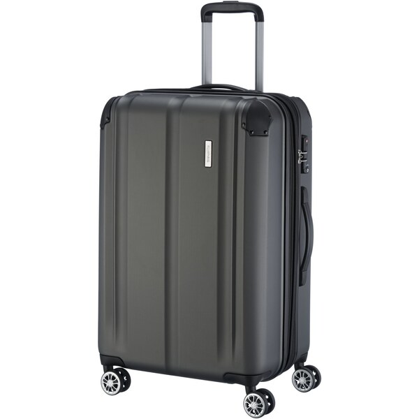 Travelite City 4w kufr ABS Anthracite 68 cm 78/86 l 62191895