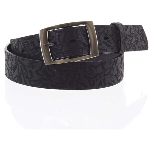 Penny Belts Dámsky kožený opasok čierny - PB Katan 100 čierna 31206966