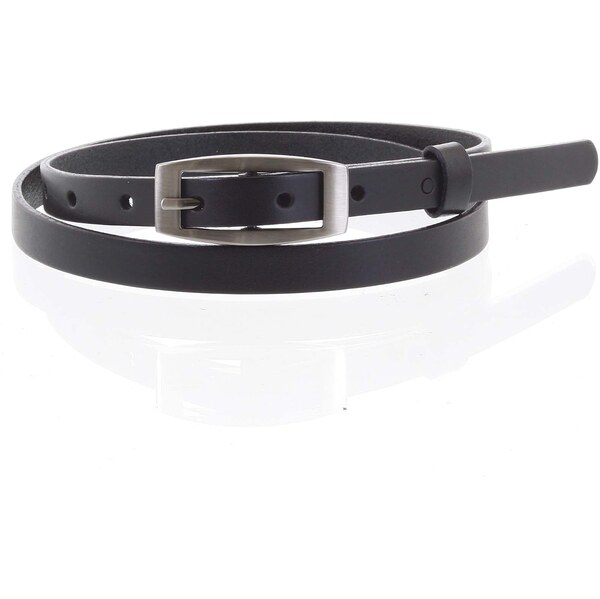 Penny Belts Dámsky kožený opasok čierny - PB Ezem 95 čierna 63815820