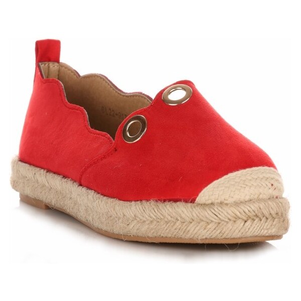 dámske espadrilky Belluci červená BL22-917 27610947