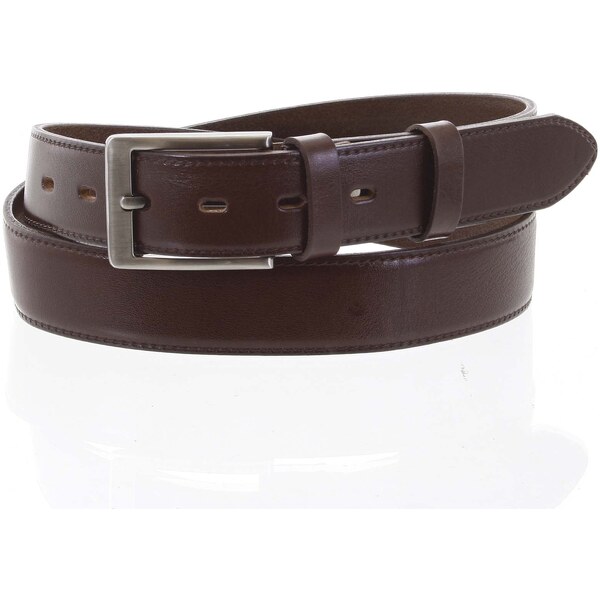 Penny Belts Pánsky kožený opasok hnedý - PB Haret 105 hnedá 48898672