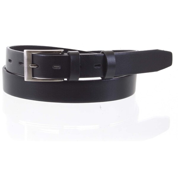 Penny Belts Pánsky kožený opasok čierny - PB Avril 115 čierna 48898664