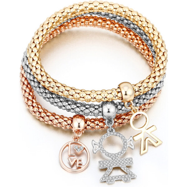 Glory Náramok Trio rodinka 275 10791476