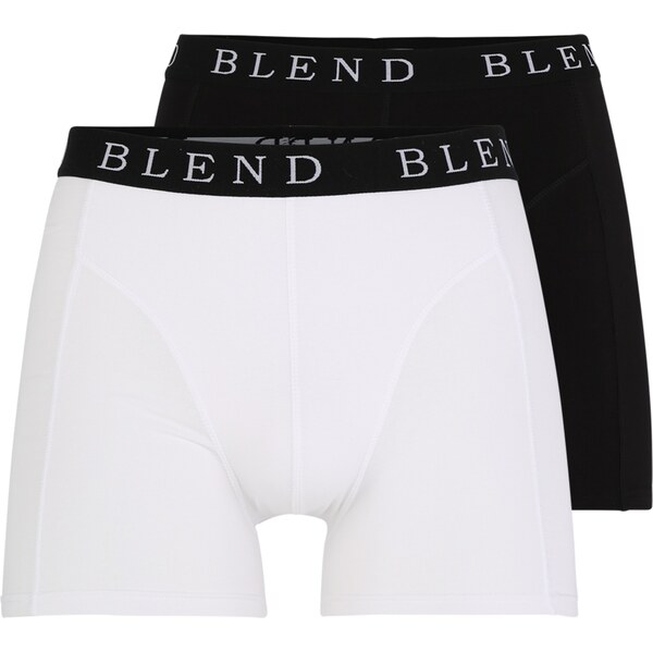 BLEND Boxerky Ned čierna / biela 65162318