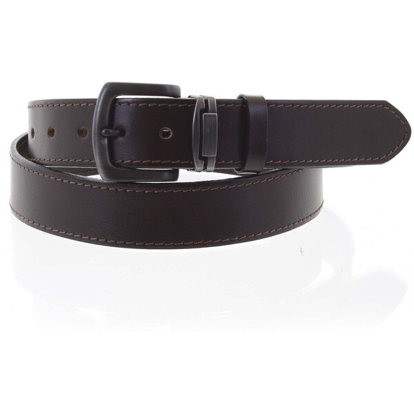 Penny Belts Pánsky kožený opasok hnedý - PB Mach 115 hnedá 31028497