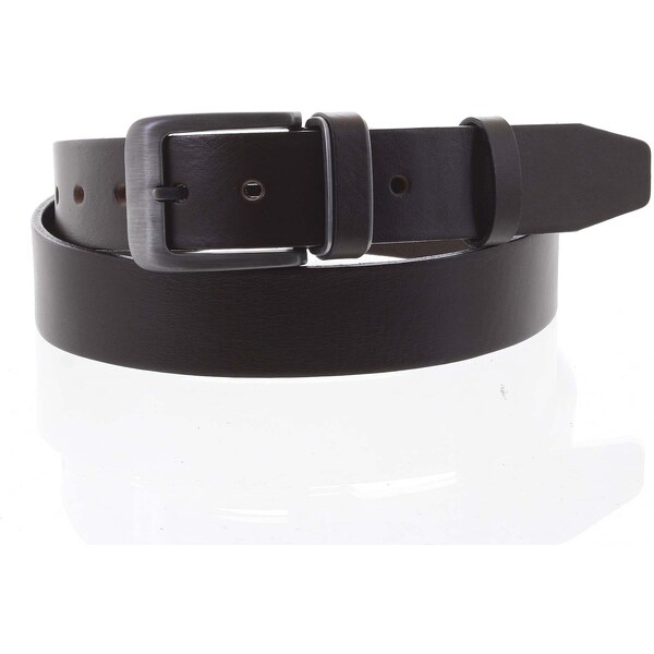 Penny Belts Pánsky kožený opasok jeansový hnedý - PB Hanes 115 hnedá 31028498