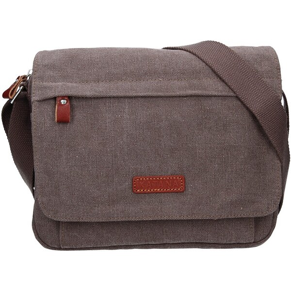 Unisex taška cez rameno Katana Madrid - svetlo hnedá 11532143