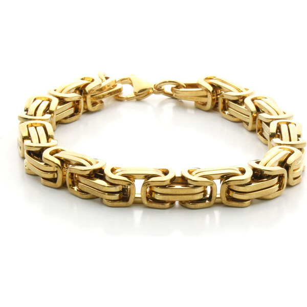 BM Jewellery Náramok 0,5 cm z chirurgickej ocele Gold S1057050 19421406