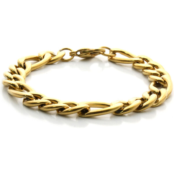 BM Jewellery Zlatý pánsky náramok 0,6 cm z chirurgickej ocele S737040 46374305