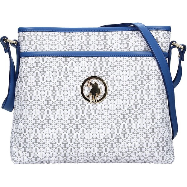 U.S. Polo Assn. Dámska crossbody kabelka U.S. POLO Ritta - bielo-modrá 48227748