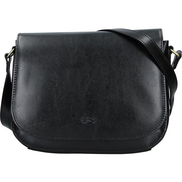 Kožená dámska crosbody kabelka Katana Zina - čierna 58376669