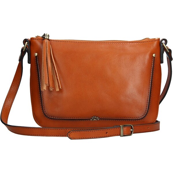 Kožená dámska crosbody kabelka Katana Rena - hnedá 24847468