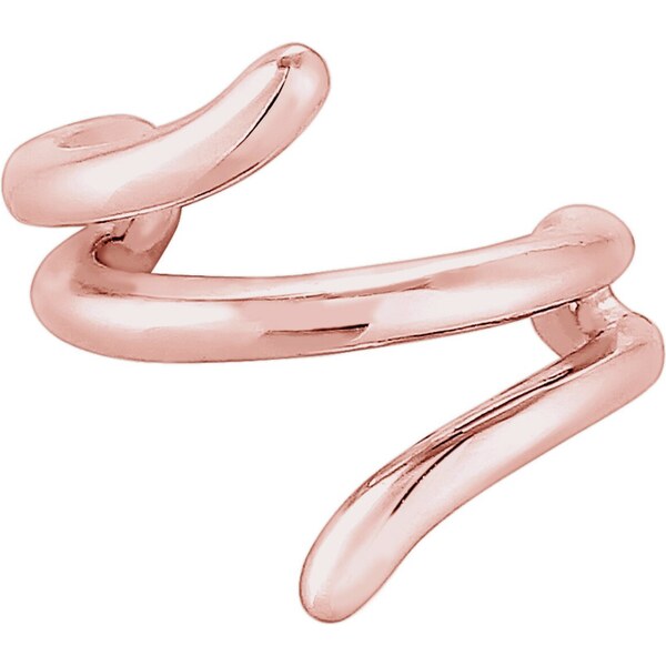 ELLI Náušnice Single Earcuff ružové zlato 54222209