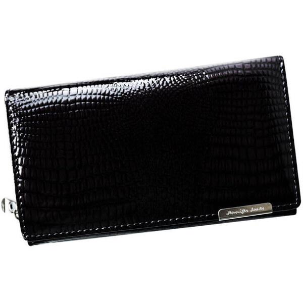 Dámska kožená peňaženka Jennifer Jones čierna 5261 60941636