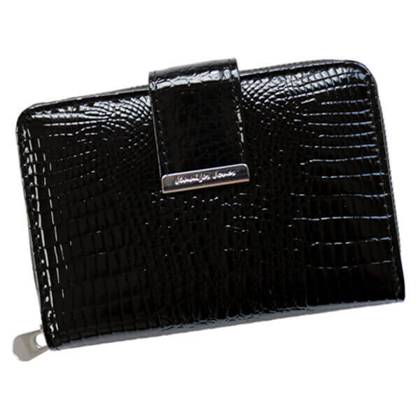 Kožená dámska peňaženka Jennifer Jones čierna 6209 12011654