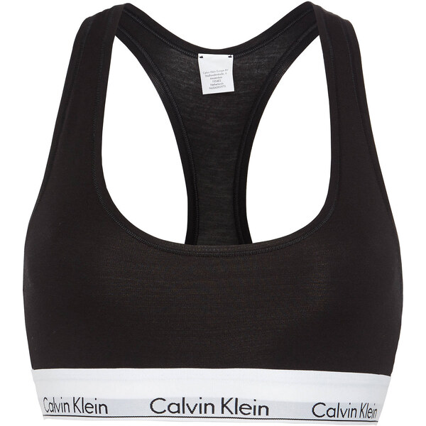 Calvin Klein - Bralette Cotton Stretch čierna 11678224