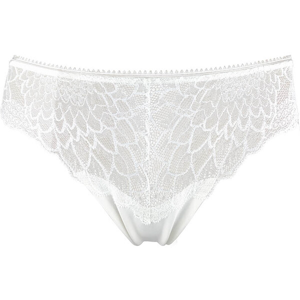 CALVIN KLEIN - čipkované nohavičky v slonovinovej farbe 11678304