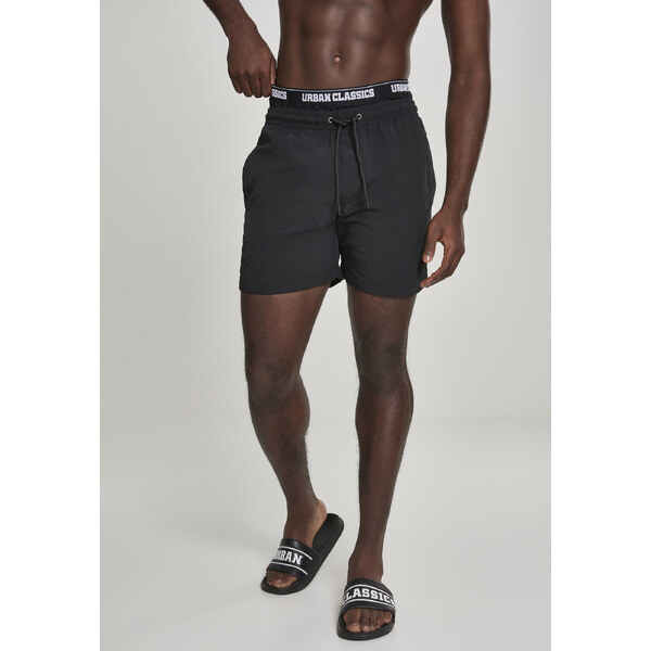 Urban Classics Two-in-one swim shorts blk/blk/wht 50651880