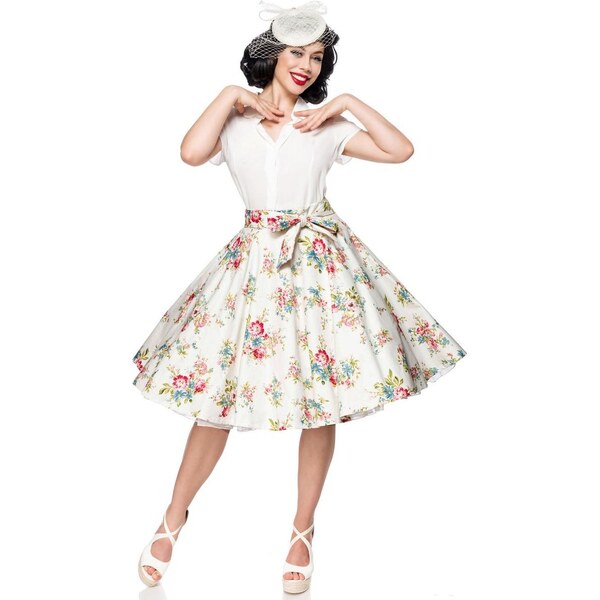 Glara Dámska letná kolesová sukňa 11711048