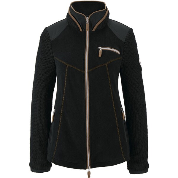 heine Flisová bunda čierna 63106807