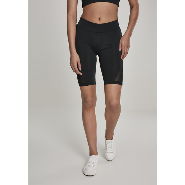 Urban Classics Womens Tech Mesh Cycle Shorts Black 50602755
