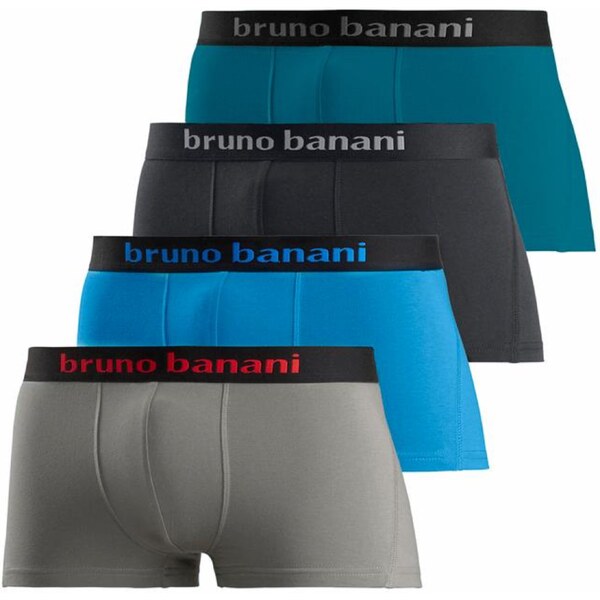 Bruno Banani Boxerky modrá / sivá / zelená / čierna 55798502
