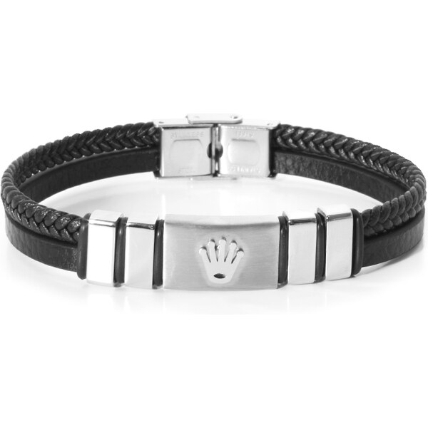 BM Jewellery Pánsky náramok z chirurgickej ocele S803160 11943677