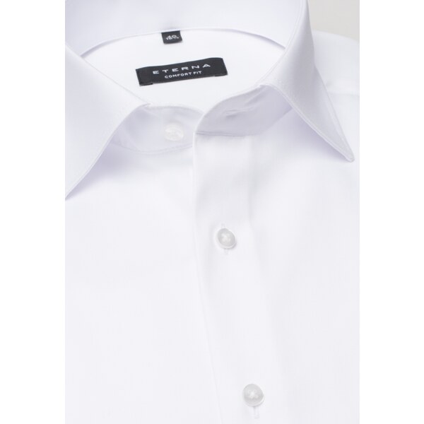 ETERNA Comfort Fit biela nie presvitajúca košeľa Cover Non Iron - 15369130