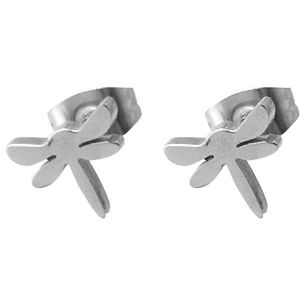 BM Jewellery Náušnice z chirurgickej ocele vážka S710080 12543119