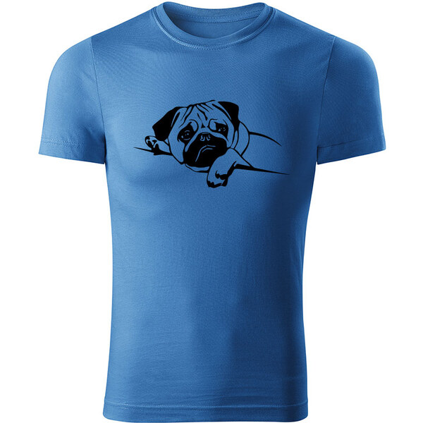 T-ričko Mops pánske tričko 12729521