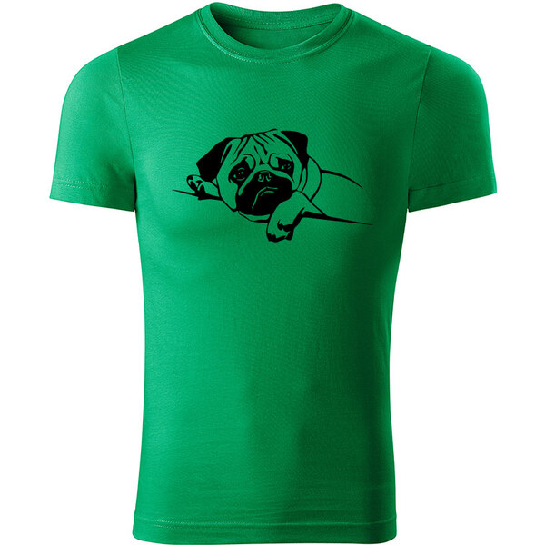 T-ričko Mops pánske tričko 12729525