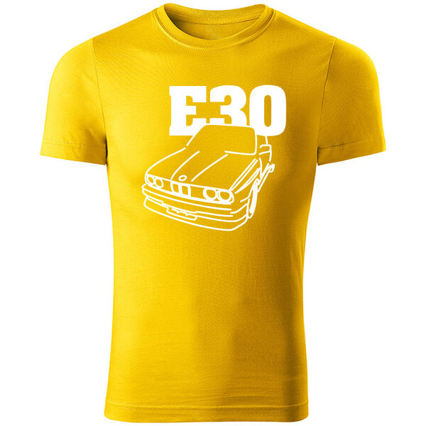 T-ričko BMW e30 line pánske tričko 10577863