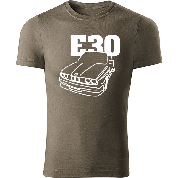 T-ričko BMW e30 line pánske tričko 10577850