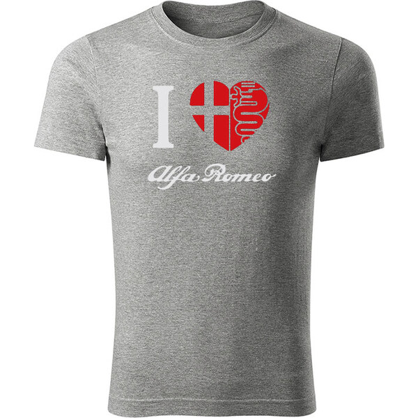 T-ričko I Love Alfa Romeo pánske tričko 10577940