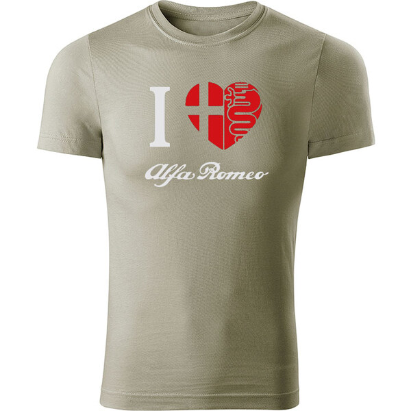 T-ričko I Love Alfa Romeo pánske tričko 10577941