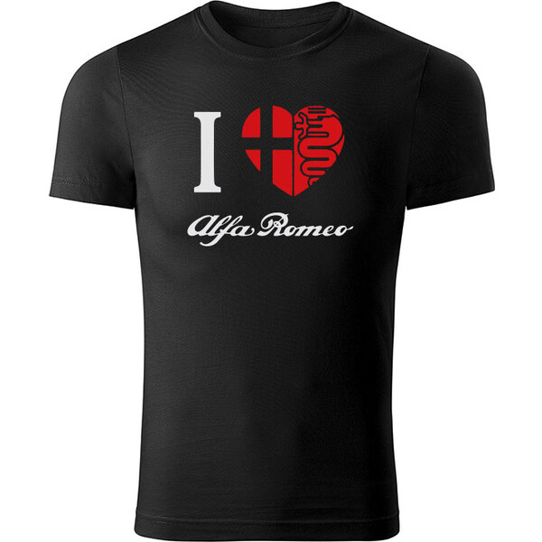 T-ričko I Love Alfa Romeo pánske tričko 10577944